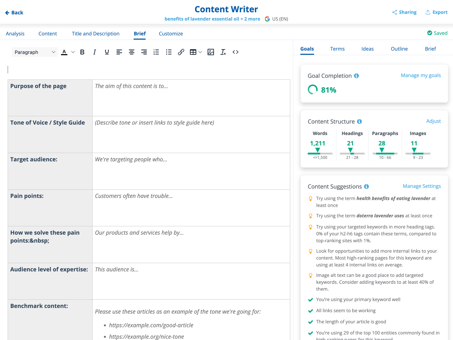 Dragon Metrics Content Writer Brief